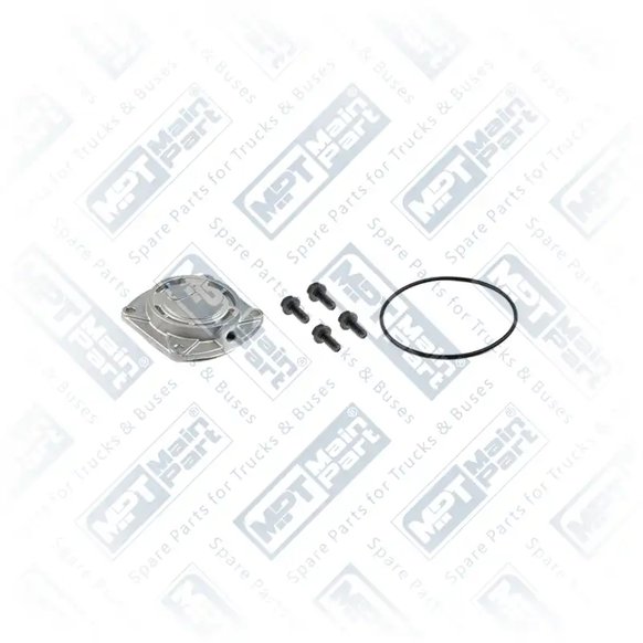 1) SEB00387004,1287864, 1287864 Kompresör, Krank Mili Flanşı, MPT Main Part