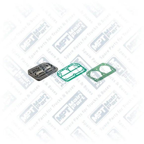 1) 8127751,SEB01000004, 1.LP.1403 Luftkompressor, Ventilplatte, MPT Main Part