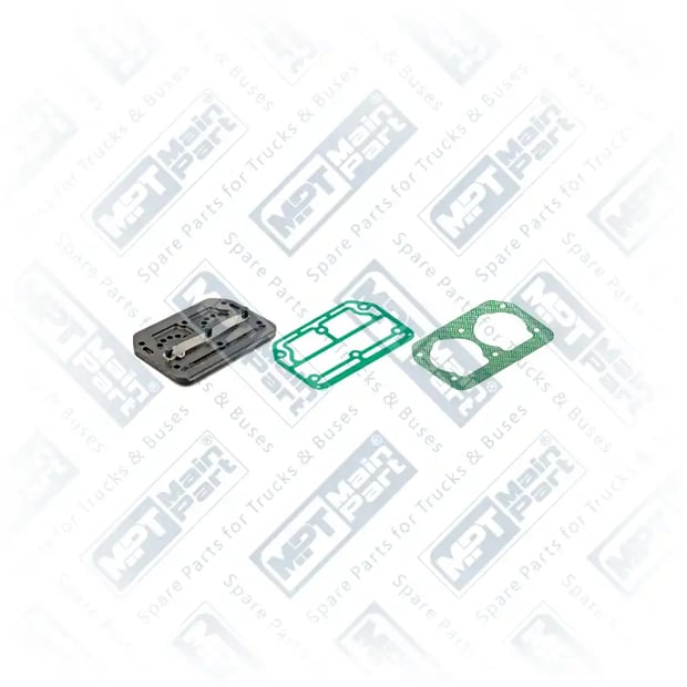 1) 8127751,SEB01000004, 1.LP.1403 Kompresör, Valf Pleyt, MPT Main Part