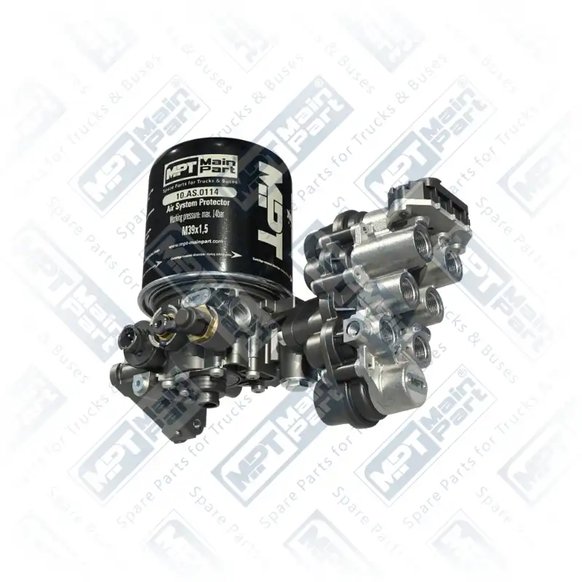 1) K025294N00,ZB4721, K025294N00 KNORR-BREMSE Hava İşlem Ünitesi, Komple, MPT Main Part