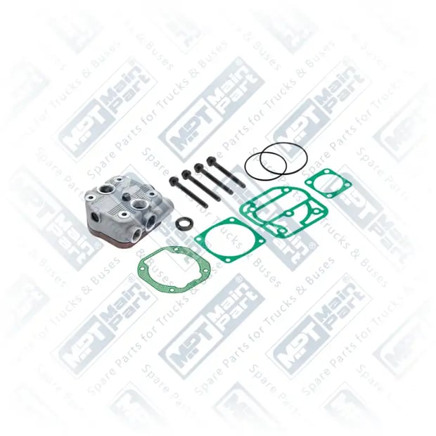 1) , 6.LP.1001 Compressor de ar, Cabeçote, MPT Main Part