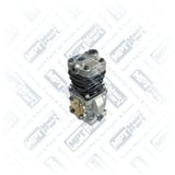 2) 1173877,42522661,LK1500, 6.LK.1202 Air Compressor, Single Cylinder, MPT Main Part