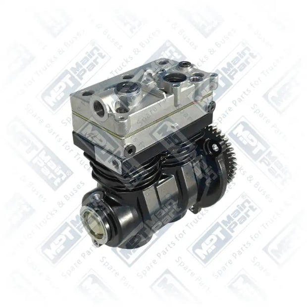 2) 9125120040SP2,9125120080SP2,20774294SP2,20846000SP2, 1.LK.1905 Compressor de ar, Cilindro duplo, MPT Main Part