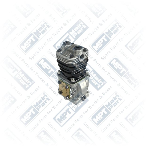2) 1173875,42522659,LK1504, 6.LK.1204 Air Compressor, Single Cylinder, MPT Main Part