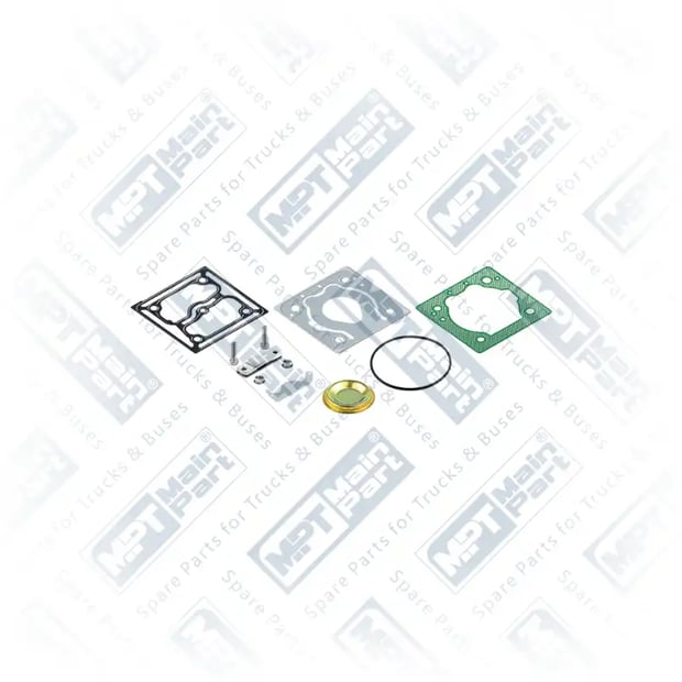 1) 9111559202, 15.LP.0404 Compressor de ar, Kit de reparo, MPT Main Part