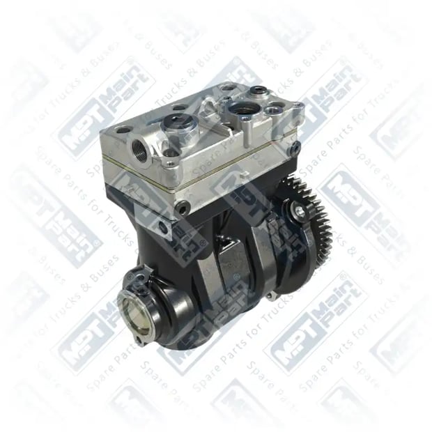 2) 20845313SP1,21172036SP1,21379906SP1,4127040180SP1, 1.LK.1906 Air Compressor, Twin Cylinder, MPT Main Part