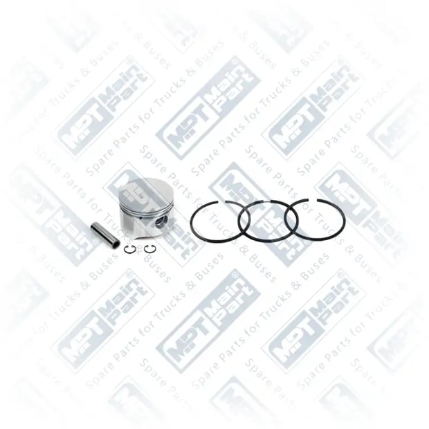 1) K006026,K012079,K012079K56,K012079K57,SEB22530,7421136690,51541196008,42547019, 10.LP.0064 Compressor de ar, Pistão e Anel, MPT Main Part