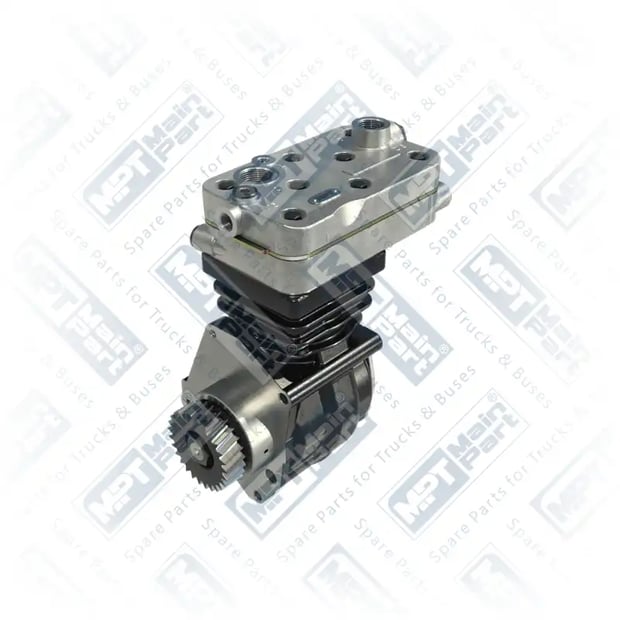 1) 4123520140,4571302415, 4.LK.0303 Compressor de ar, Mono Cilindro, MPT Main Part