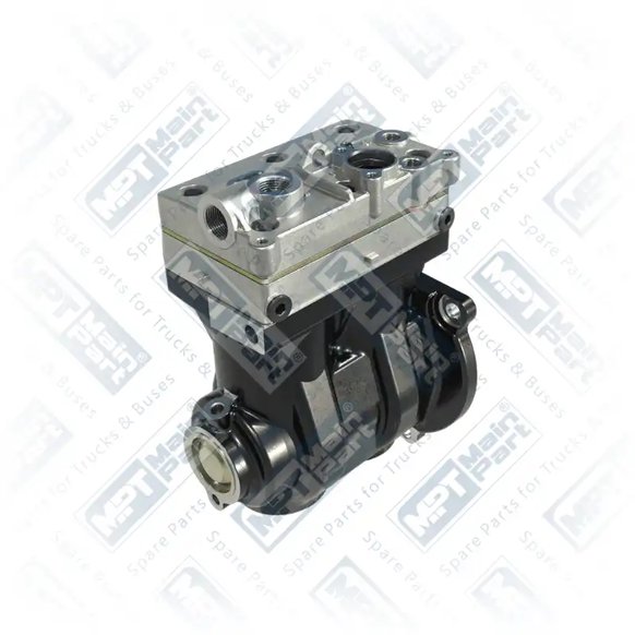 2) 4127040270,22040497, 4127040270 WABCO Compresseur d'air, Double cylindre, MPT Main Part