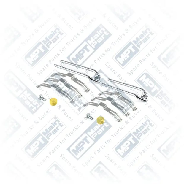 1) , 23.CP.0193 Suporte de almofada, Kit de reparação, MPT Main Part