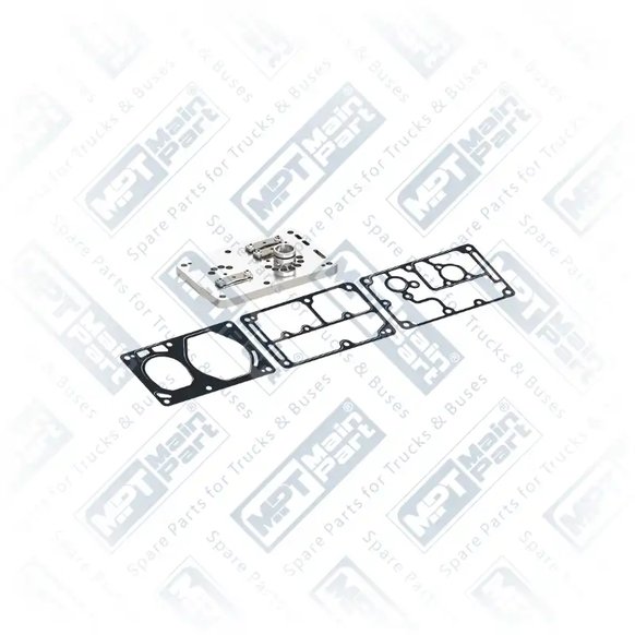 1) , 4.LP.3603 Compresseur d'air, Plaque de soupape, MPT Main Part