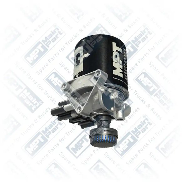 2) 20466522,20700794,20873849,20884103,21398254,21480092,21480094,21620170,21620172,85003628,85013131,4324251050,0905341, 4324251050 WABCO Valvula Secador de aire, Completo, MPT Main Part