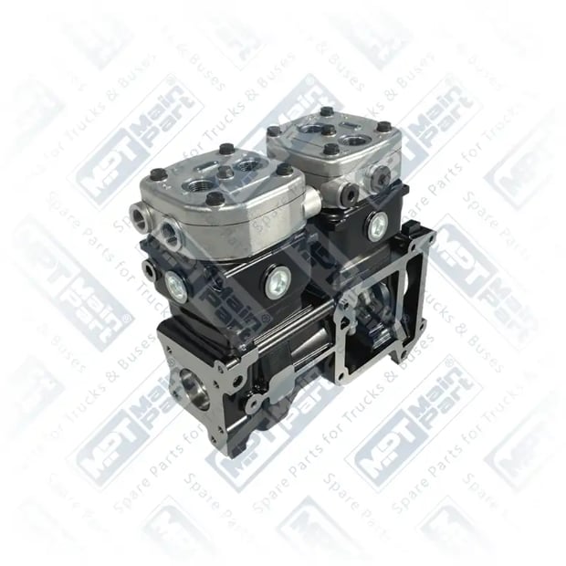 2) 51541007237, 3.LK.0203 Air Compressor, Twin Cylinder, MPT Main Part