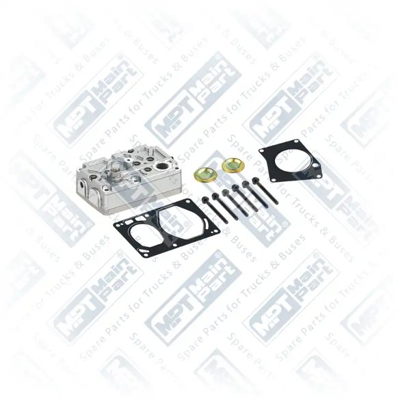 1) 0011308815, 0011308815 MERCEDES BENZ O403 OM457 Compresor de aire, Culata, MPT Main Part