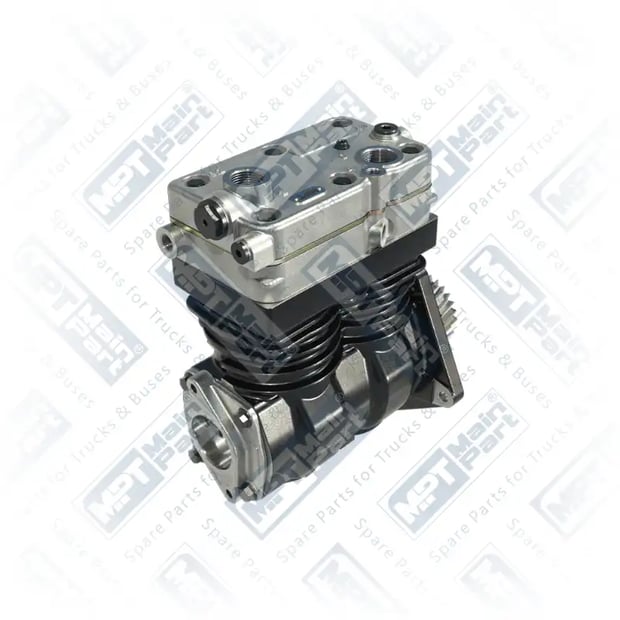 2) 9125100020,4571305815, 4.LK.0211 Compressor de ar, Cilindro duplo, MPT Main Part