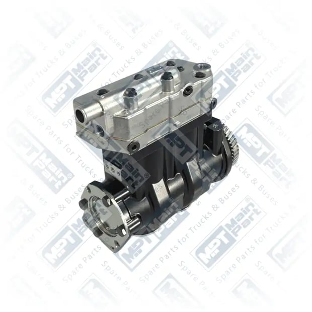2) 9115165000, 9115165000 WABCO Sprężarka powietrza, Dwucylindrowe, MPT Main Part