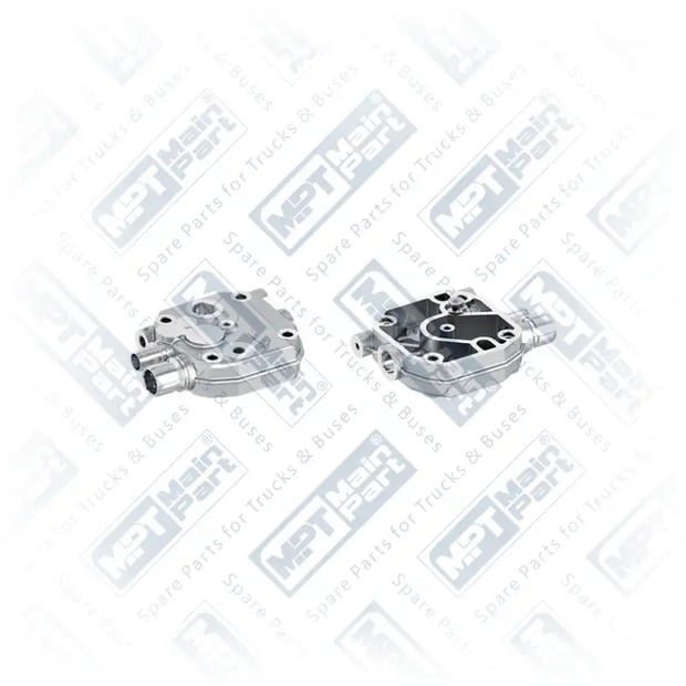 1) , 4.LP.3507 Kompresör, Silindir Kapak, MPT Main Part