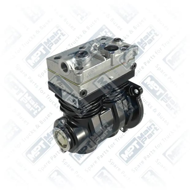 2) 9125120040,20774294, 1.LK.1901 Air Compressor, Twin Cylinder, MPT Main Part