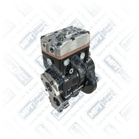 2) LP490,51541007258, 3.LK.2201 Compresor de aire, Bicilíndrico, MPT Main Part