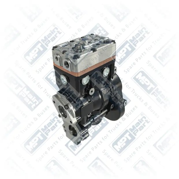 2) LP490,51541007258, 3.LK.2201 Compresseur d'air, Double cylindre, MPT Main Part