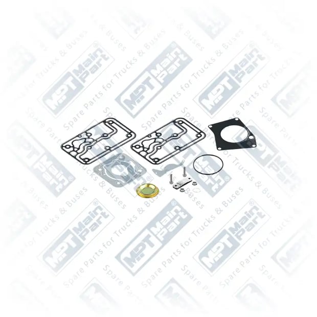 1) , 4.LP.0301 Compressor de ar, Kit de reparo, MPT Main Part