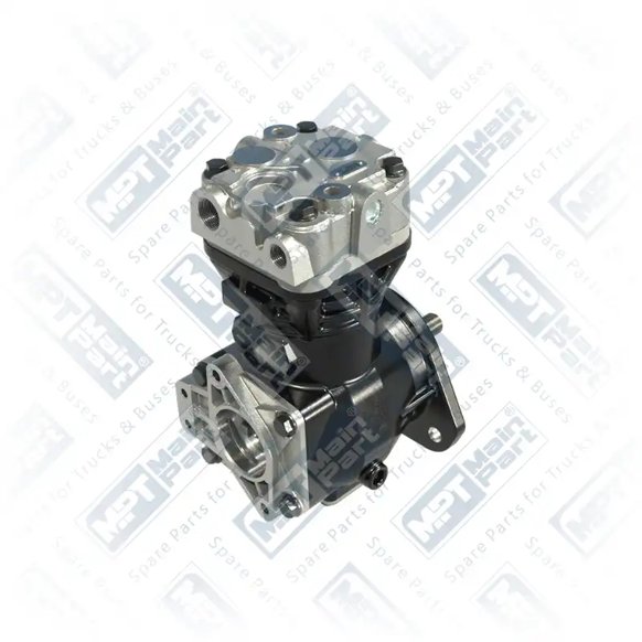 2) LK3859,3957726, LK3859 KNORR-BREMSE Compressor de ar, Mono Cilindro, MPT Main Part
