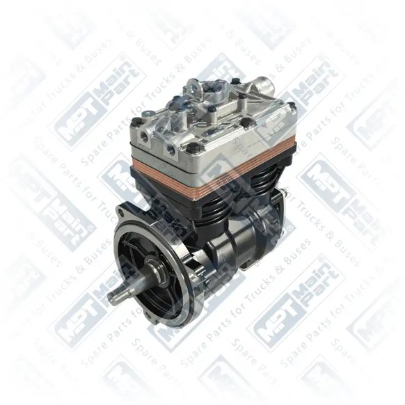 1) K093377N00,K093377N06,K093377N07,LK8907,7422083126, LK8907-K093377N06 Compresor de aire, Bicilíndrico, MPT Main Part