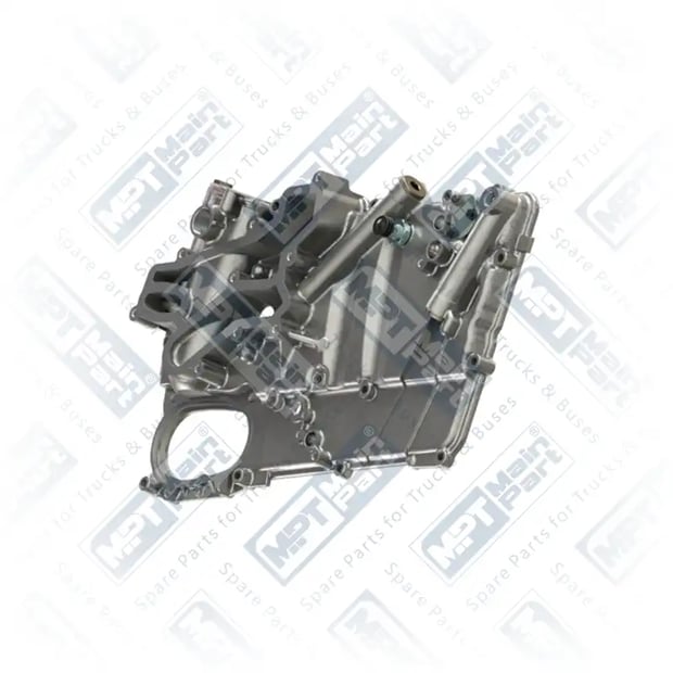 1) 2175675, 2.EN.0028 Chłodnica oleju, Korek, MPT Main Part