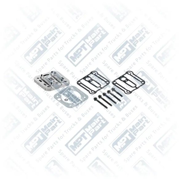 1) K105788K50,K105788K99, K105788K50 Compresor de aire, Placa de la válvula, MPT Main Part