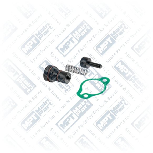 1) , 4.LP.0512 Compresor de aire, Conjunto de válvula de drenaje, MPT Main Part