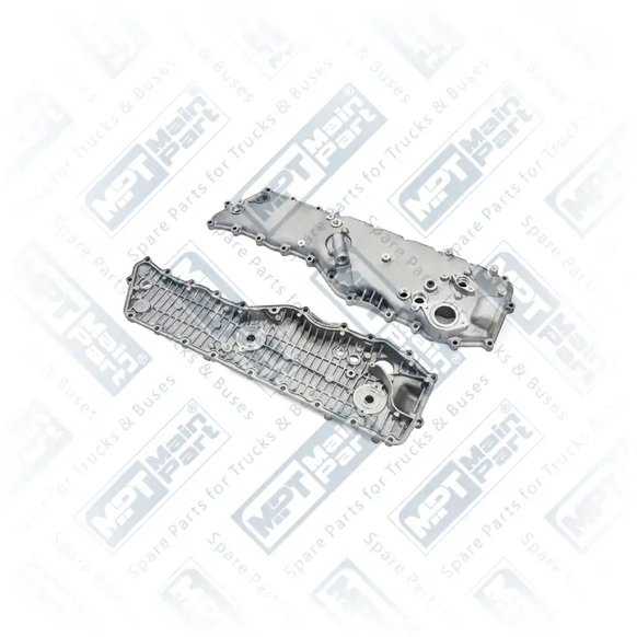 1) 21112050,21447015,21447018,8148235,7421112050,7421447018, 21447015 VOLVO Enfriador de aceite, Cubierta, MPT Main Part