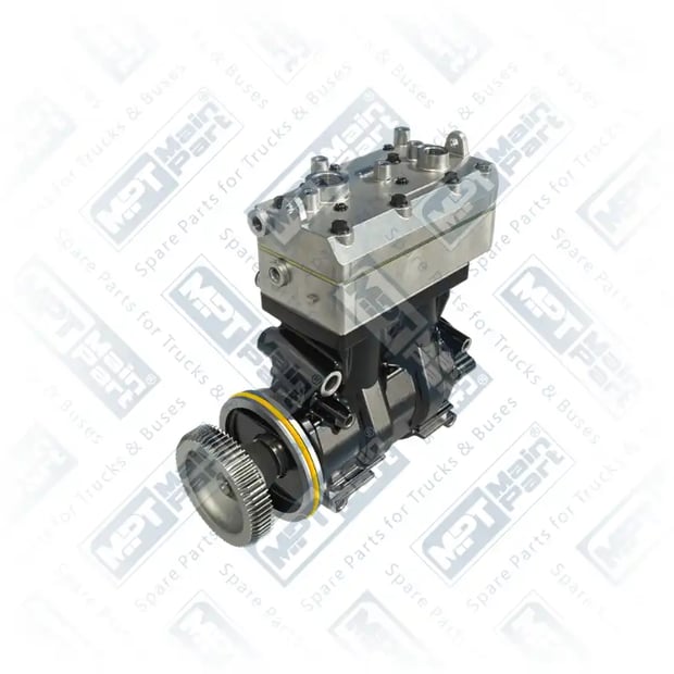 1) 9125180050,1883118, 5.LK.1501 Compresor de aire, Bicilíndrico, MPT Main Part