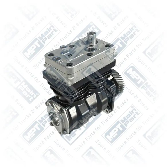 2) 9061300215,9061301015,9061302315,4115530000, A9061301015 Air Compressor, Twin Cylinder, MPT Main Part