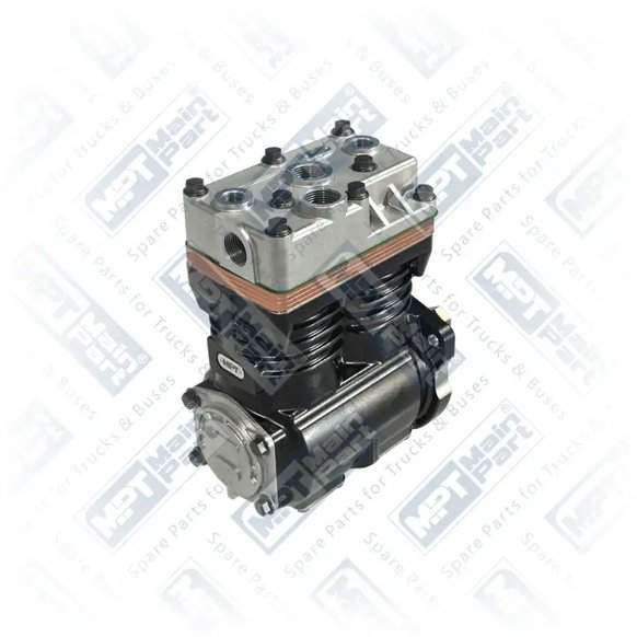 2) LP4851,SEB01545000,SEB01545ES,SEB01545RUN50,SEB01545RUX00,SEB01545X00,5001867509,5010339859,7485003211, 5010339859 RENAULT TRUCKS Compressore d'aria, Doppio cilindro, MPT Main Part
