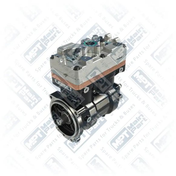 1) K009580,K009580000,LK4949,1882222,1901246, 2.LK.0910 Air Compressor, Twin Cylinder, MPT Main Part
