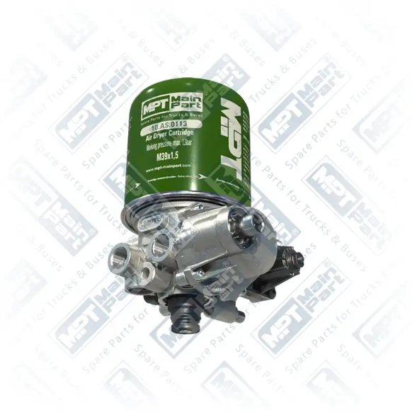 1) 4324130100,8082128, 23.AS.0166 Air Dryer Valve, Complete, MPT Main Part