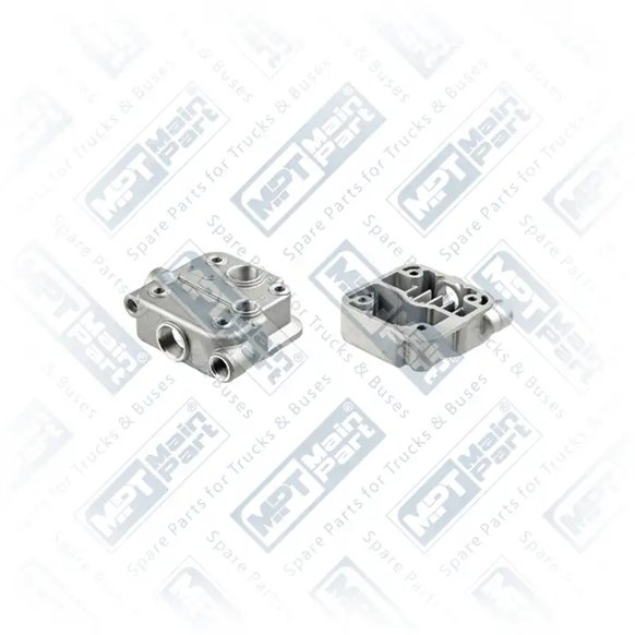 1) 5003101738,I74405004, I74405004 KNORR-BREMSE Kompresör, Silindir Kapak, MPT Main Part