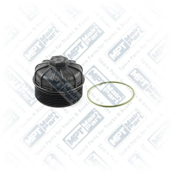1) 2045780,2052855, 2052855 Filtro de combustible, Cubierta, MPT Main Part