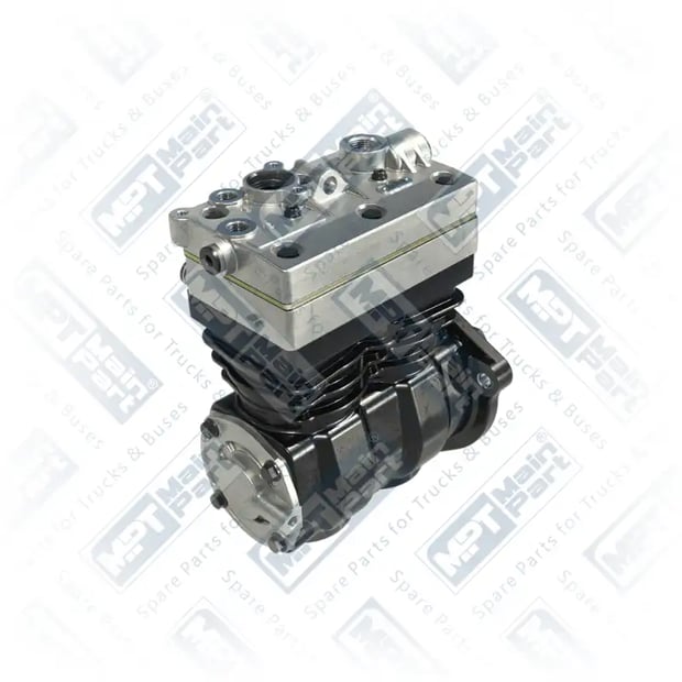 2) 4127040190,4127040197,21225199, 1.LK.1912 Compressor de ar, Cilindro duplo, MPT Main Part