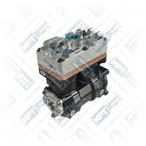 2) K053740N00,K053740N05,K172098N00,LK4951,2024413, 2.LK.0902 Compresor de aire, Bicilíndrico, MPT Main Part