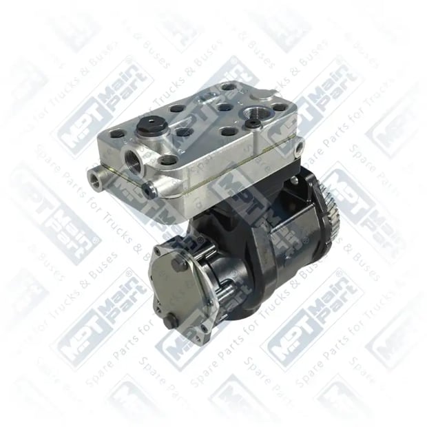 2) 9111555210,2T2100759B, 21.LK.0203 Compressor de ar, Mono Cilindro, MPT Main Part