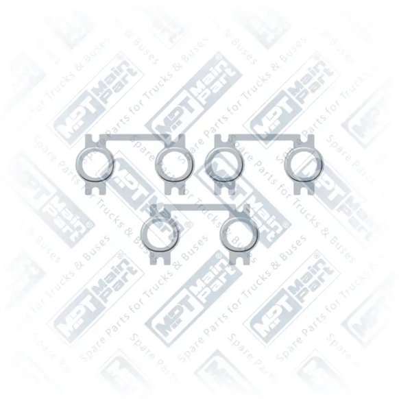 1) 9061420280,9061421180, 9061420280 MERCEDES BENZ Egzoz Manifold, Conta, MPT Main Part
