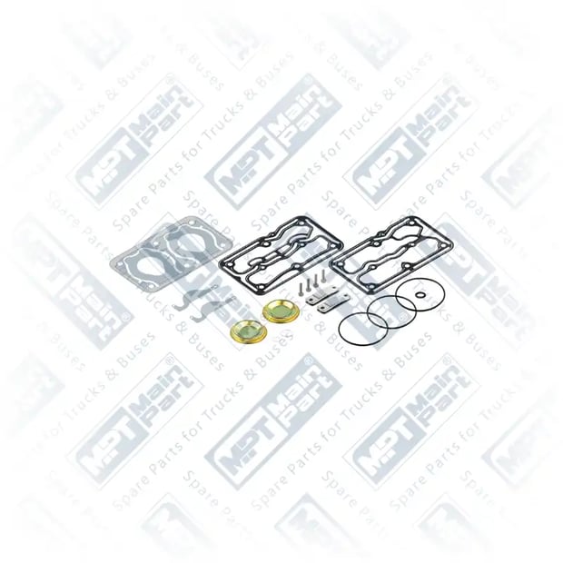 1) , 4.LP.0202 Compressor de ar, Kit de reparo, MPT Main Part