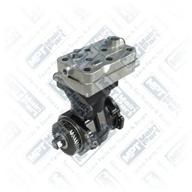 1) 9121400110, 35.LK.0301 Compressor de ar, Mono Cilindro, MPT Main Part