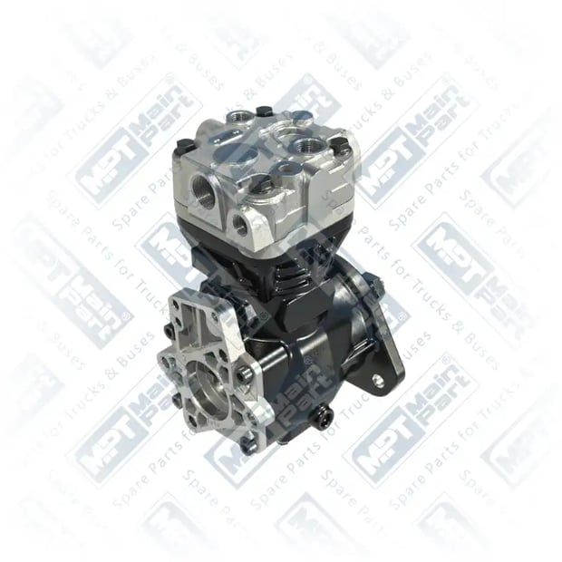 2) K011246,4933229, 15.LK.2301 Compresor de aire, Monocilindrico, MPT Main Part