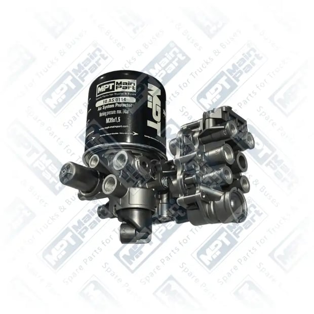 1) K042283,K042283N00,K042283N49,ZB4730,5801414914, 22.AS.0222 Unidade de processamento de ar, Completo, MPT Main Part