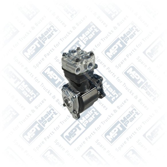 2) 4111455070,51541017201, 4111455070 WABCO Compressore d'aria, Monocilindrico, MPT Main Part