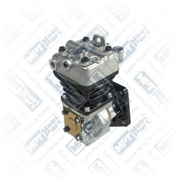 2) II37757AT,K000275,K000275000,K00027505T,K000275AT,K000275AT000,K000275AT05T,LK3986,20429341,8113406,8122459,85000067, K000275AT Compressor de ar, Mono Cilindro, MPT Main Part