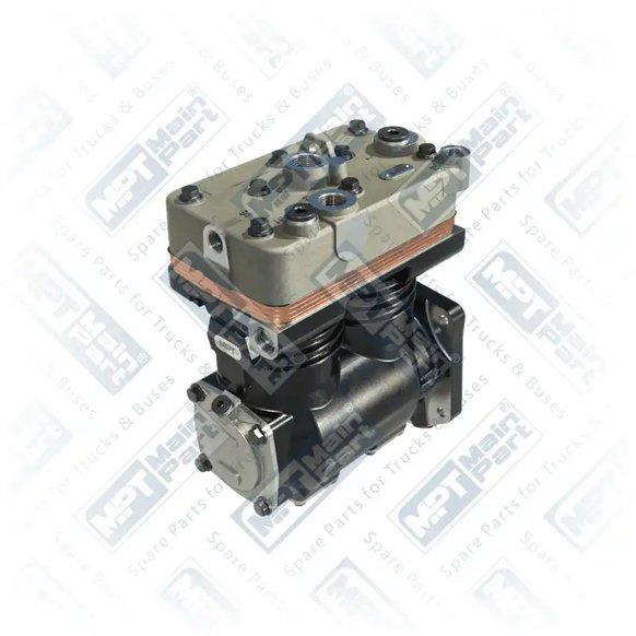 2) 1380455,1470303,1514063,571286,K002046000,LP4964, 1470303 Compresseur d'air, Double cylindre, MPT Main Part