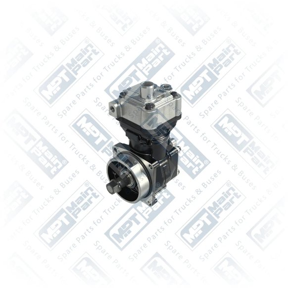 1) 9061300615,9061302815,9061304115,9061305015,9061305415,4111510030,4111510080S,4111510090S,4111510120S,K004954R,LK3830, 4111510090S WABCO Compressore d'aria, Monocilindrico, MPT Main Part